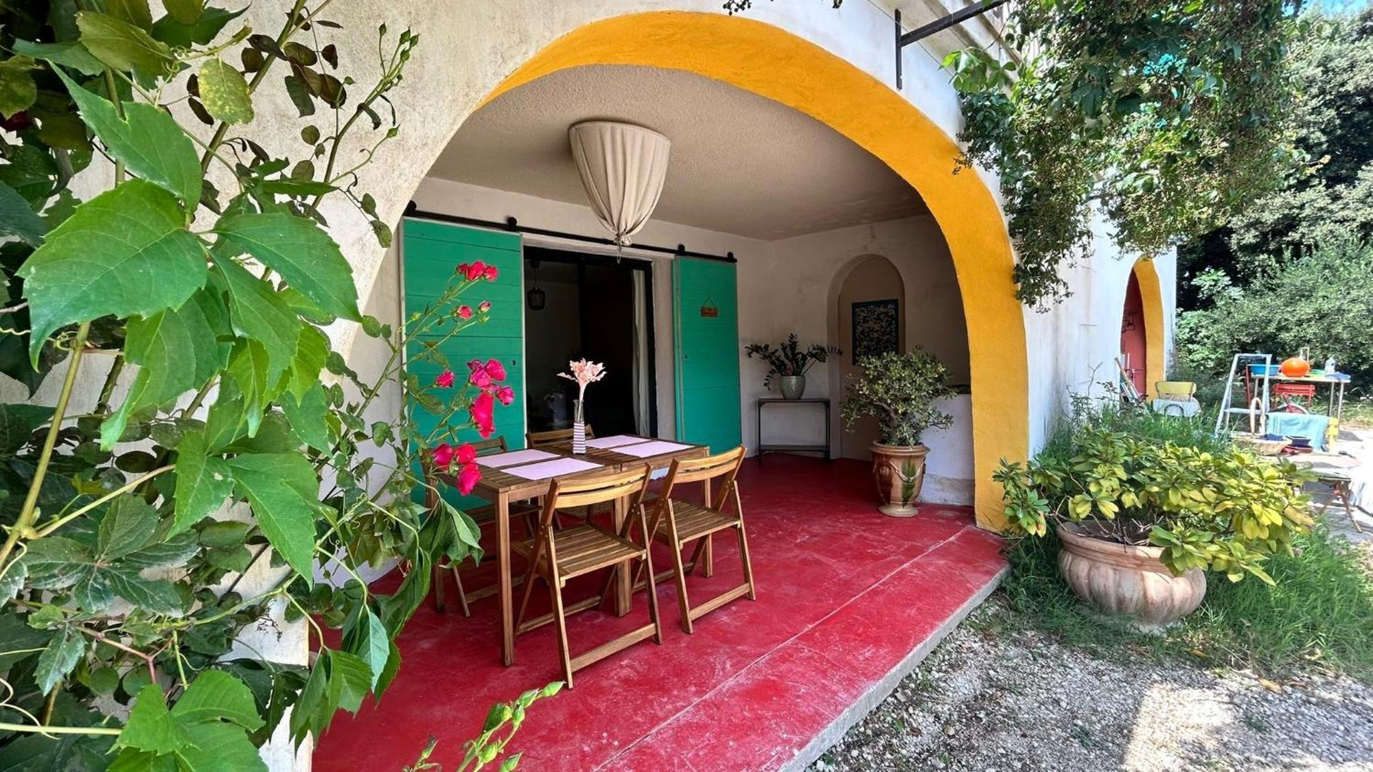 Maison Malabar Pujaut Extérieur photo